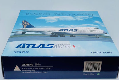 1:400 Phoenix Atlas Air BOEING 747-200 Passenger Airplane Diecast Aircraft Model
