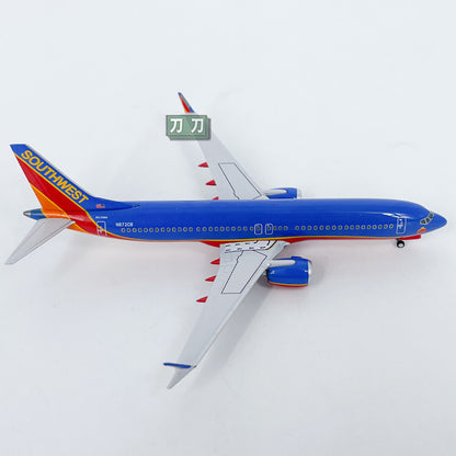 1:400 NG Lite SOUTHWEST AIRLINERS B737MAX8 Passenger Airplane Diecast Model