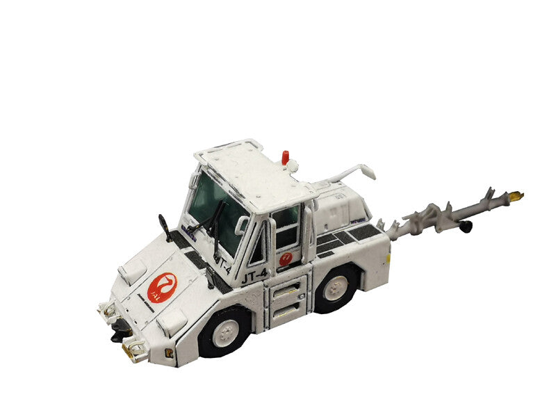 1/200 Airport Komatsu WT-150 Passenger Aircraft Tractor+Drawbar Model #B 1Pcs