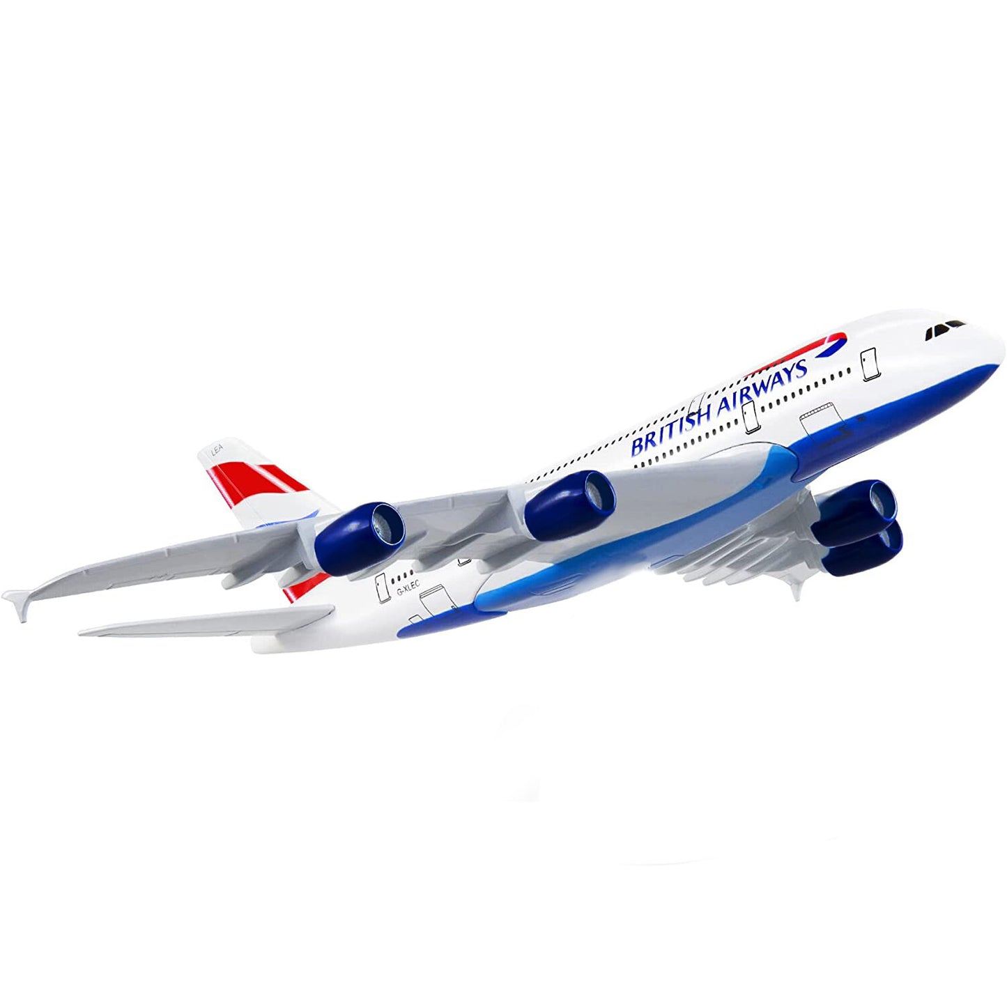 1:400 British Airways A380 Model Plane Alloy Diecast Airplane Aircraft Ornaments