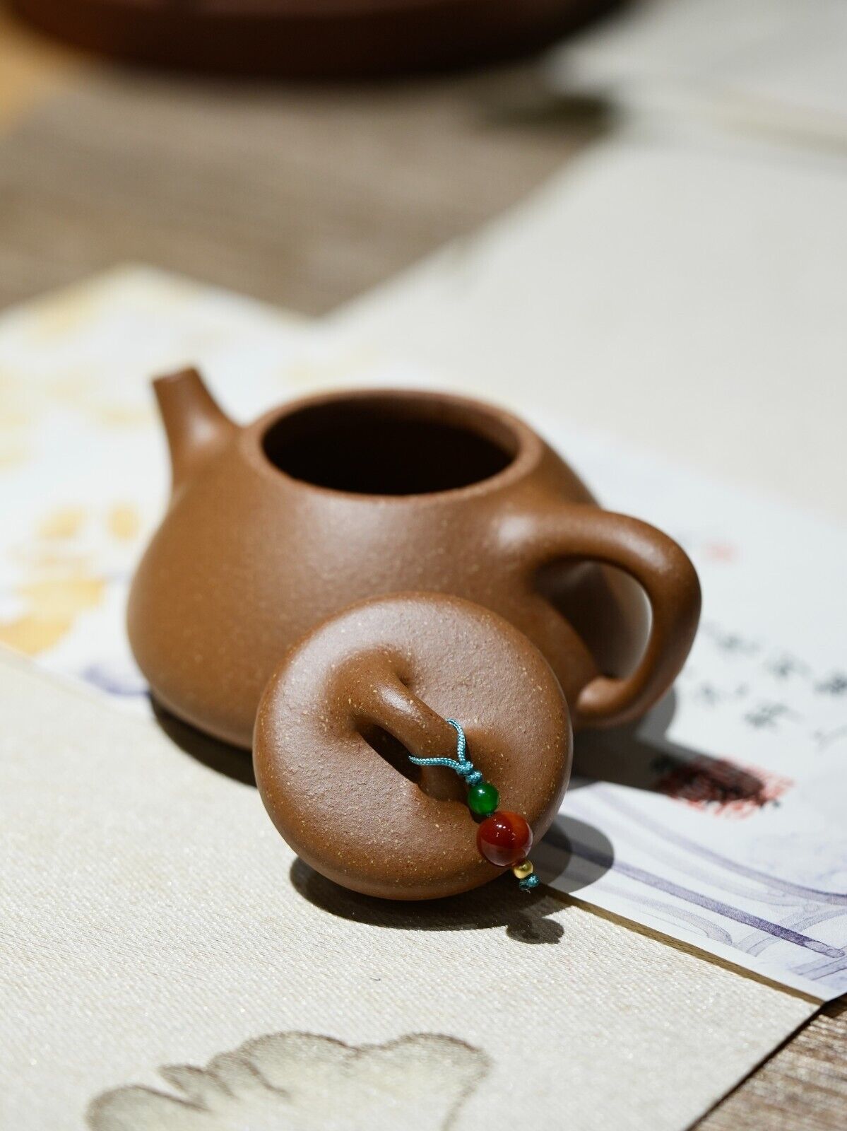 150cc chinese Yixing Handmade Zisha teapot Duan Clay ShiPiao Gongfu Hu Tea Pot