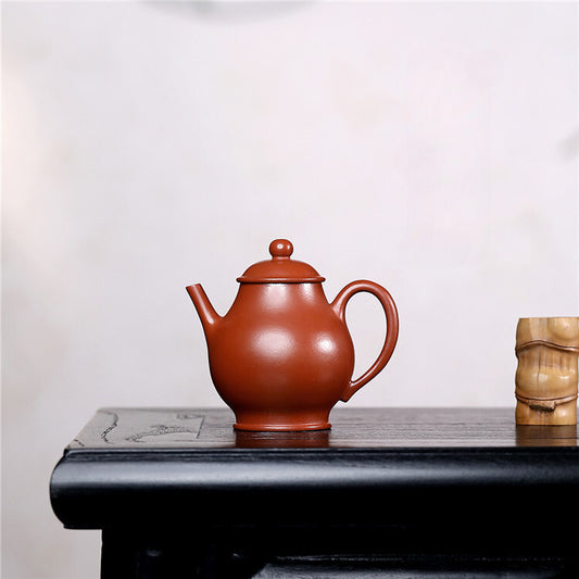 Original Ore Real Yixing Zisha Zhu Clay Tea Pot Handmade Pot 130ml Kungfu Teapot