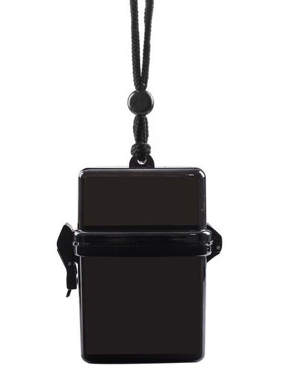 Cigarettes Box Holders Transparent Tobacco Case W/ Chain Ins Acrylic 72x29x112mm