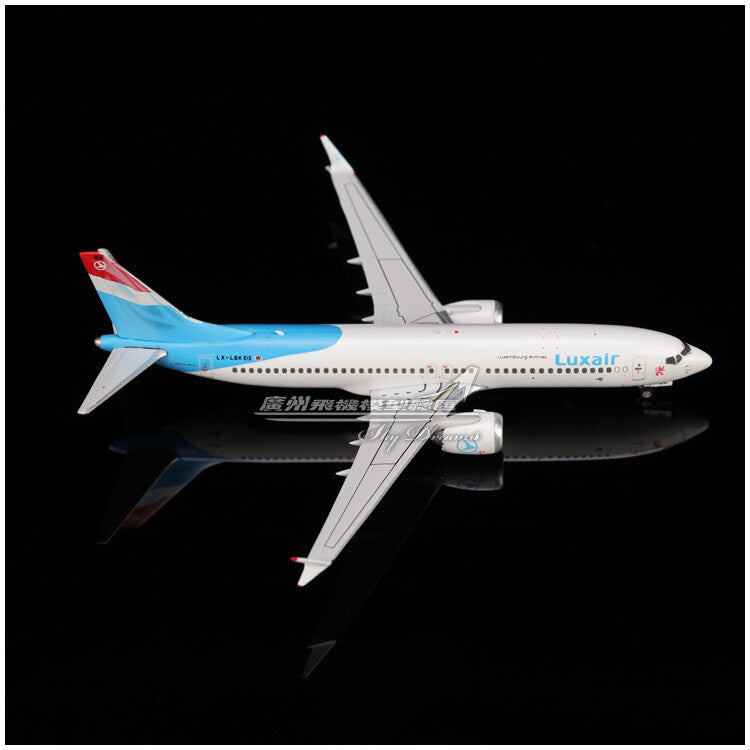 1:400 JC Wings Luxair BOEING 737 MAX 8 Passenger Airplane Diecast Aircraft Model