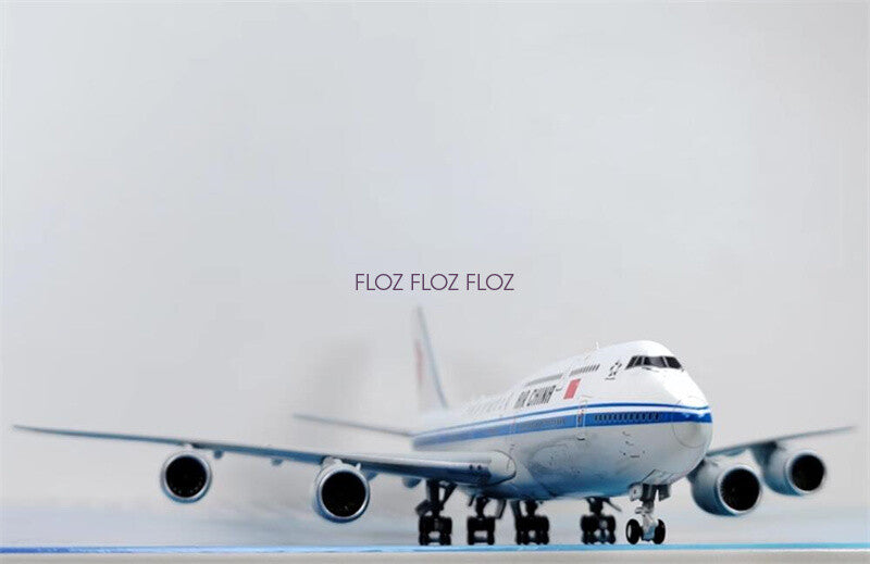 for YY Wings for AIR CHINA for Boeing B747-8i B-2485 1:400 Plane Pre-built Model