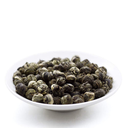 100g/3.53 ozJasmine Dragon Ball Tea is a green tea with a pleasant jasmine aroma