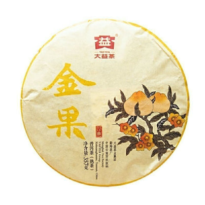 Golden Fruit * 2016 Menghai Tea Factory TAETEA Puerh Shu Dayi Ripe Puer Tea 357g