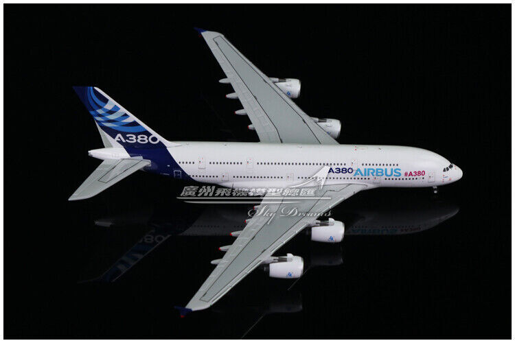 1:400 JC Wings AIRBUS A380 Own the sky Passenger Airplane Diecast Aircraft Model