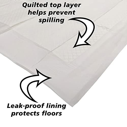 25 Count X-Large Leak-Proof Pee Pads with Attractant Scent for Potty Training