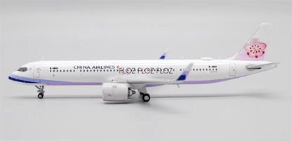 for JC Wings for China Airlines for Airbus A321Neo B-18101 1:400 Aircraft Model