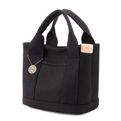 Canvas Bag Handbag Ladies Shopping Bag Wallet Purse Pouch Polyester Shoulder Bag