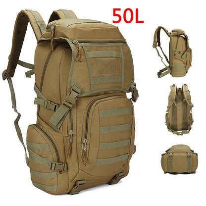 Tactical Backpack Camping Hiking Daypack Outdoor Sport Hunting Climbing Bag