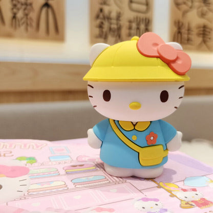Genuine Sanrio Miniso Hellokitty Toy Figure Doll Cute Cat Decoration
