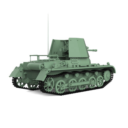 1/144 Painted Military Model Kit German Panzerjäger I 47mm Tank Destroyer