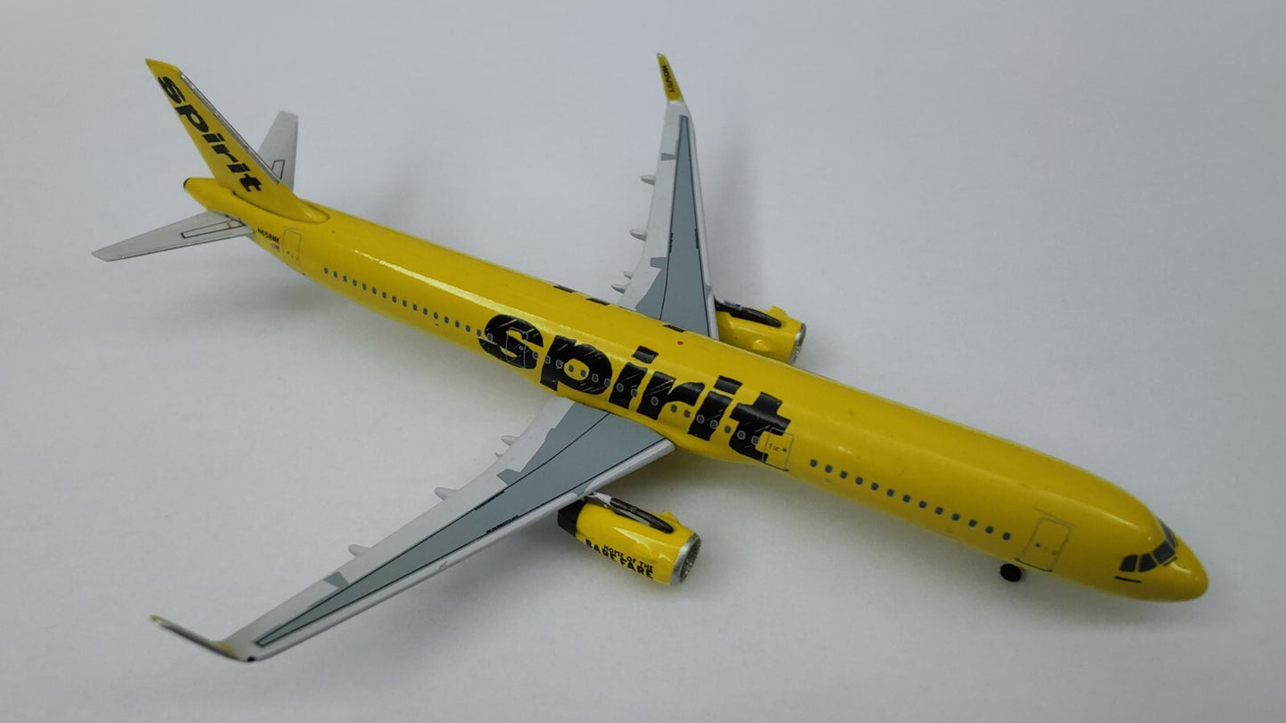 1:400 AeroClassics Spirit AIRBUS A321neo Passenger Aircraft Diecast Plane Model