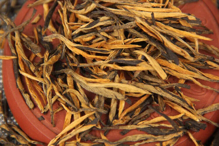 2023 New Dianhong Black Tea Bud Need Gold Grade Gold Dianhong Single Bud Tea250g