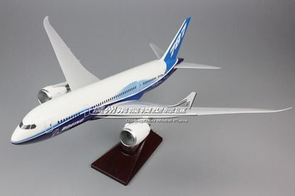 43CM 1:130 DREAM LINER BOEING 787 N787BX Passenger Airplane Resin Aircraft Model