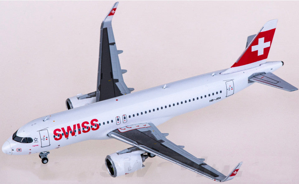 1:400 JC Wings SWISS AIRBUS A320neo Passenger Airplane Diecast Aircraft Model