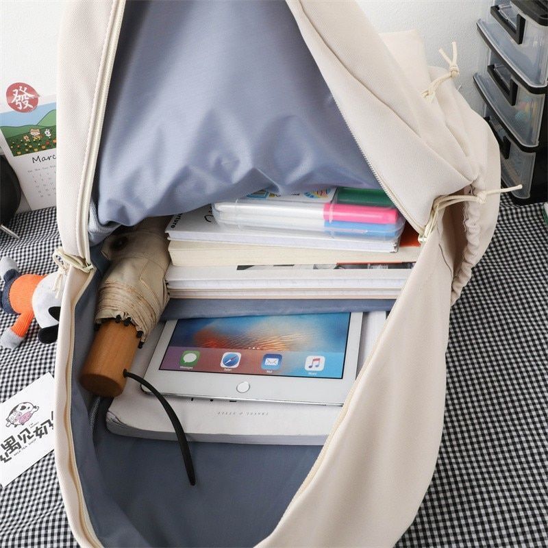 Backpack High Quality Nylon School Bag Large Outdoor Travel Bookbags 43*13*31 CM