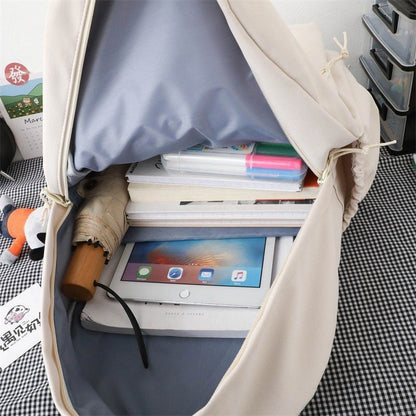 Backpack High Quality Nylon School Bag Large Outdoor Travel Bookbags 43*13*31 CM