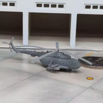 MI -8 1/350/700 Hippopotamus Transport Helicopter Aircraft Fighter Model