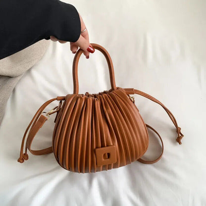 Crossbody Bag Women Shoulder Handbag Female Tote Bag PU Bucket Bag