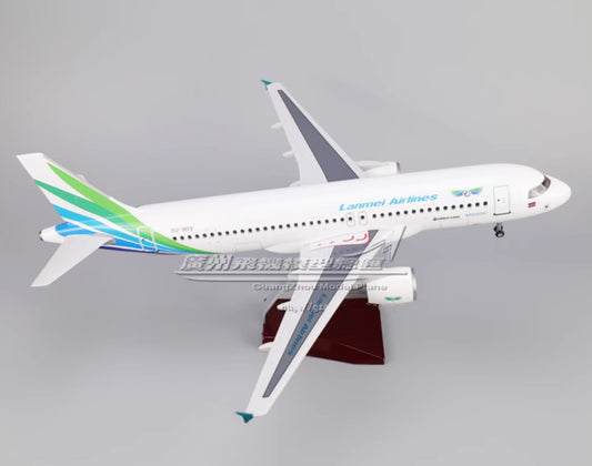 47CM 1:80 Lanmei Airlines AIRBUS A320neo Airplane Landing Gears Resin Model