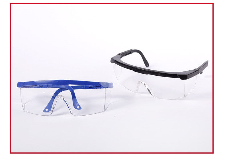 12 piece set of safety telescopic goggles with anti splash UV protection-usa