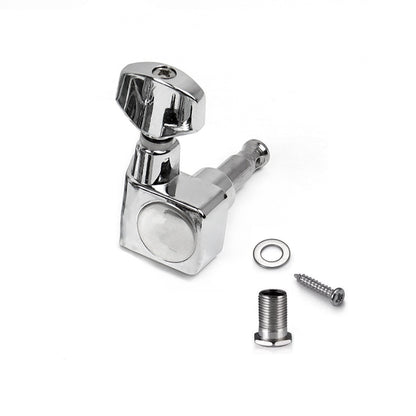 6 Right Electric Guitar Tuners Tuning Pegs Keys Metal Heads For Fender ST TL