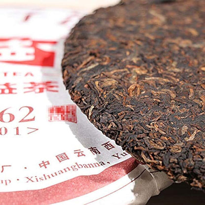 8562 Yunnan Menghai Da-yi Ripe Puer Pu Erh 357g Shu Pu-erh 1701 Batch Shou Cha