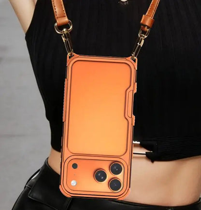For iPhone 17 /16 Metal Frameless Phone Case Shockproof Slim Bumper Phone case