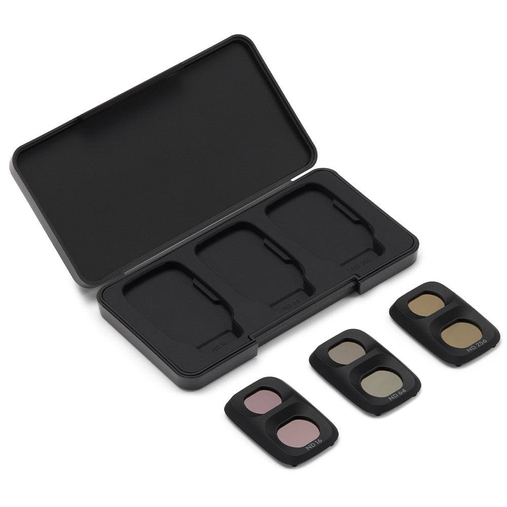 DJI Osmo Pocket 4 Pro (Pocket 4P) ND Filter Kit – ND16 / ND64 / ND256 (Black)