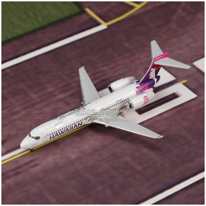 1:400 Geminijets Hawaiian Airlines Boeing 717 Passenger Airplane Diecast Model