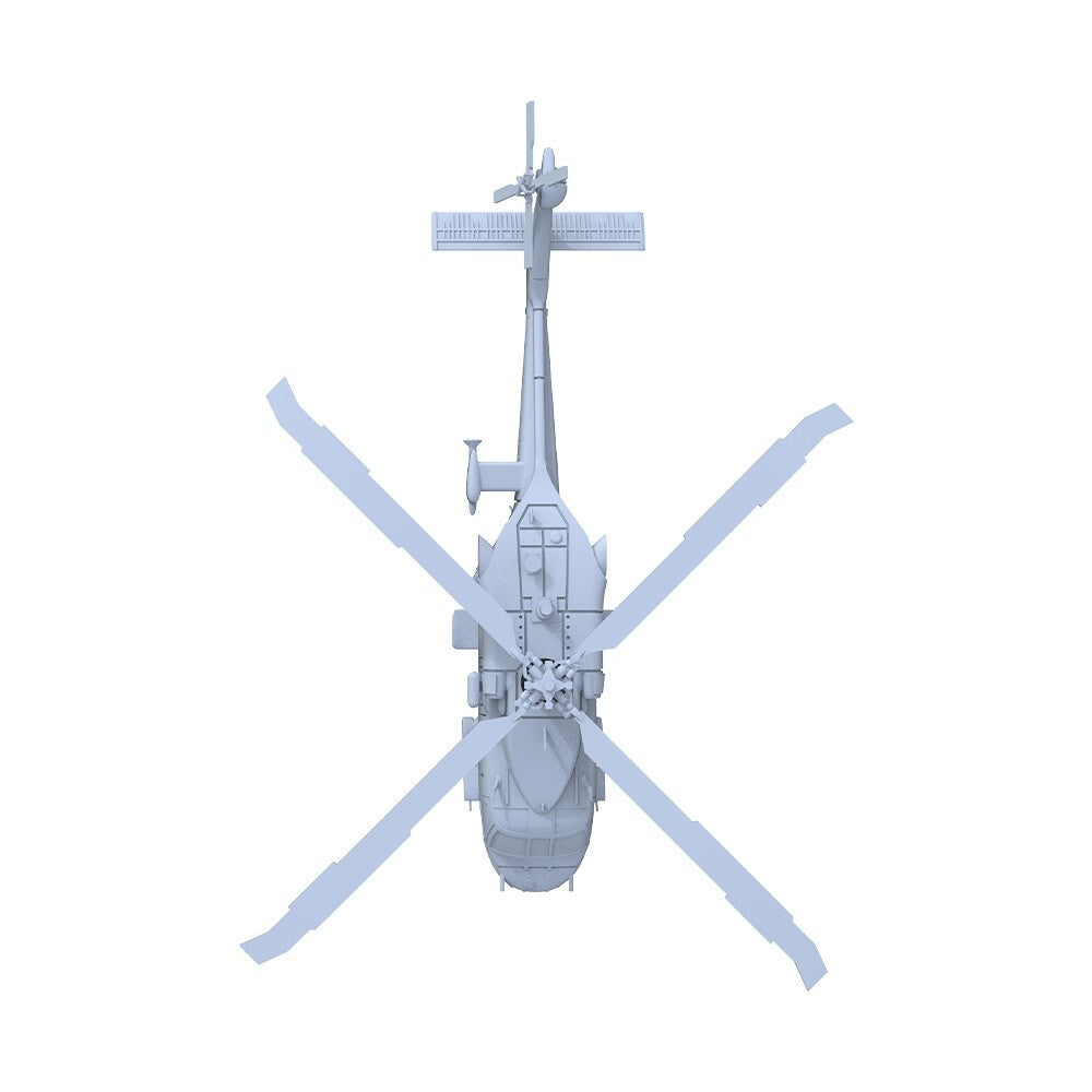 Yao's Studio LYR350246 1/350 Military Model Kit USN SH-60B Seahawk Helicopter