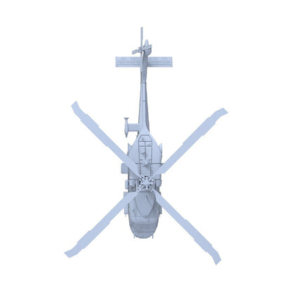 Yao's Studio LYR350246 1/350 Military Model Kit USN SH-60B Seahawk Helicopter