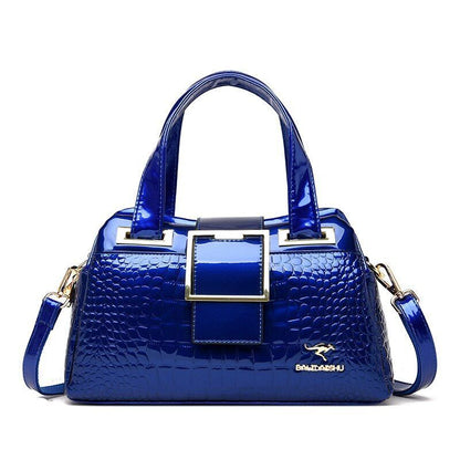 Handbag Crossbody Bags Women Crocodile Pattern Leather Shoulder Bags Casual Bags