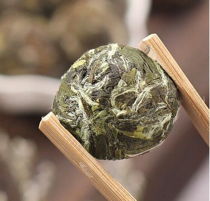 Small Pearl bai mu dan cake,Chinese white tea balls,Pai Mu Tan Peony tee