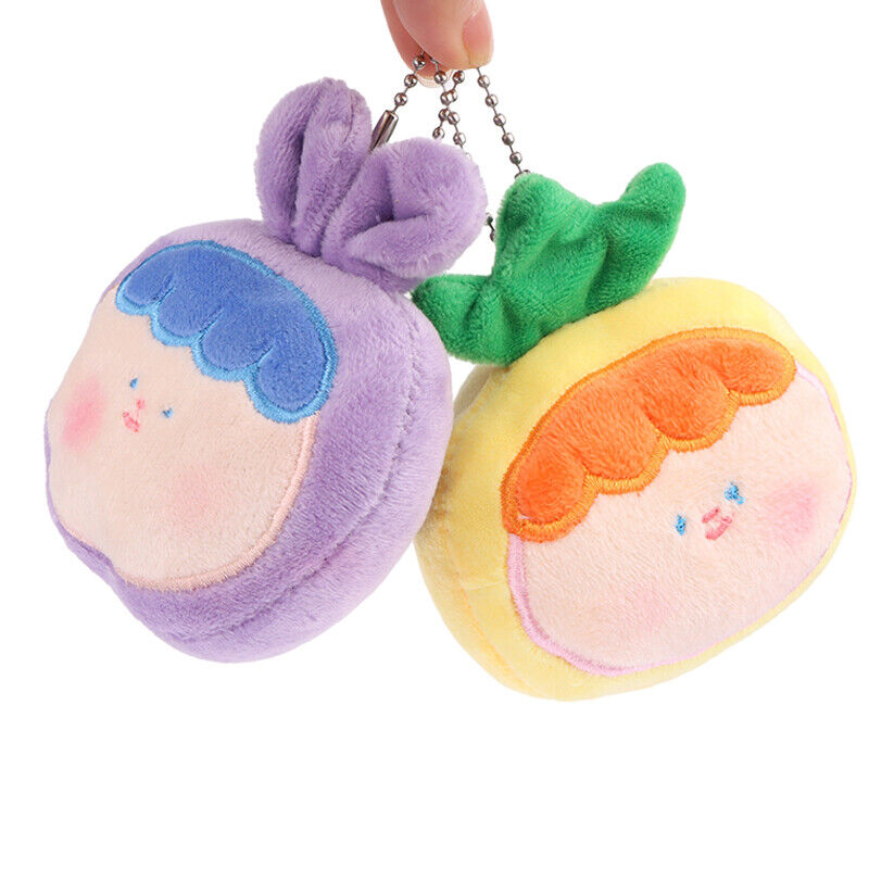 Cartoon Doll Plush Toys Key Chain Remembrance Gifts Lovely Decor Bag Pendant