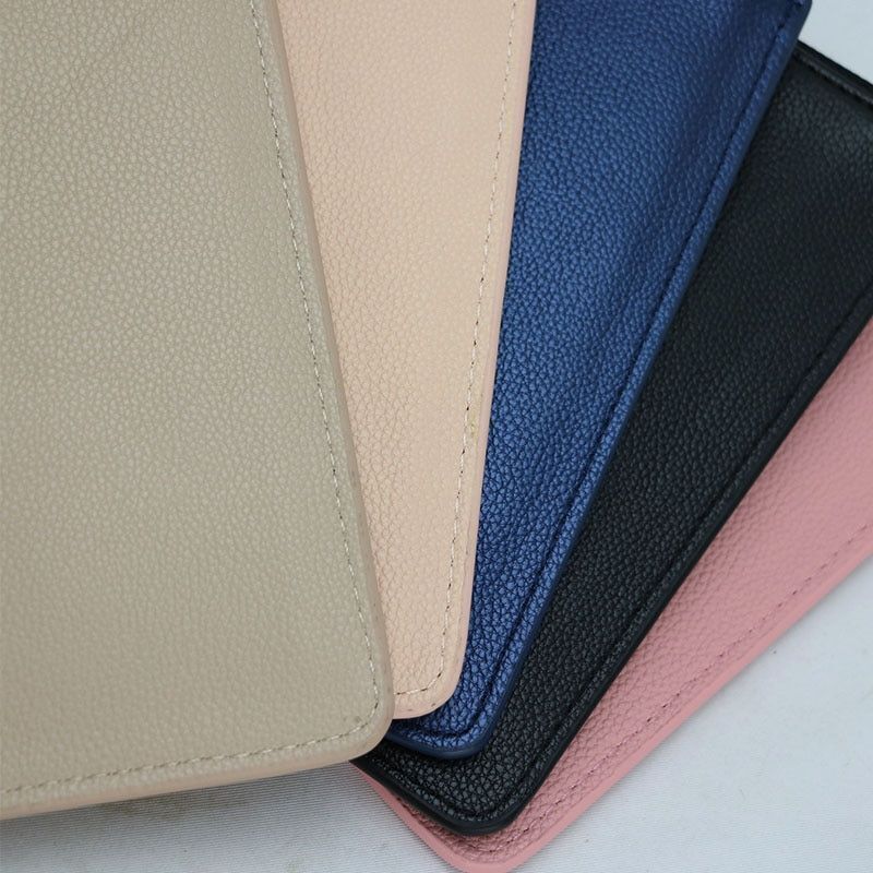 Customized Letters Pouch Synthetic Leather Clutch Bag Small Handbag Purses Pink