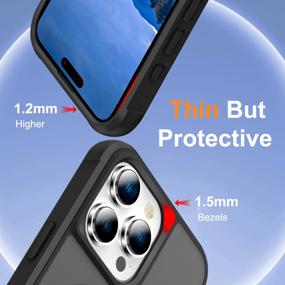 Magnetic Case for iPhone 16 15 14 13 12 11 Pro Max Plus with Mag-Safe Slim Cover