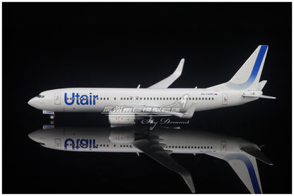 1:400 GeminiJets Utair BOEING B737-800W Airplane Diecast Plane Aircraft Model
