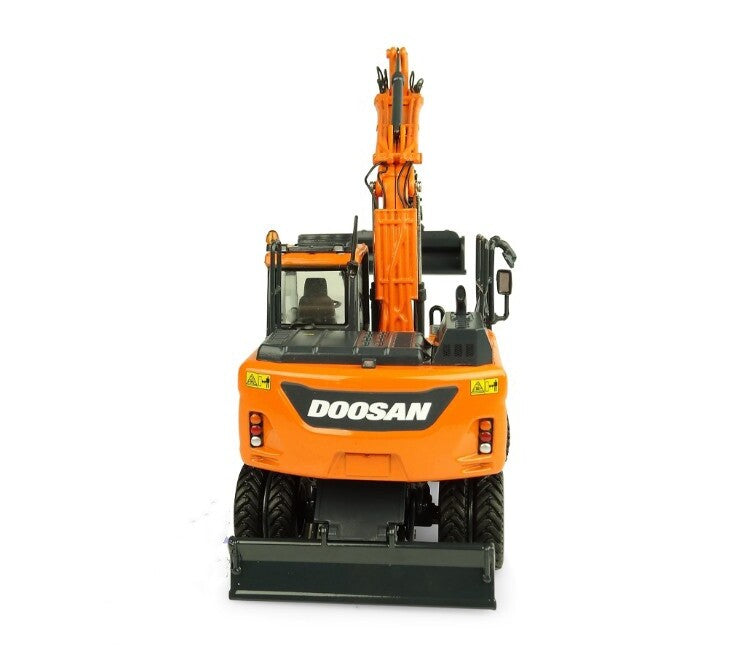 1:50 DOOSAN DX160W Wheeled Excavator Contruction Machine Equipment Diecast Model