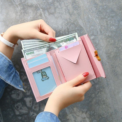 Wallet Short Fashion Card Holder Coin Bag Pouch Small Money Purse Sequined 1 PC