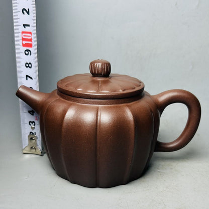 Vintage Chinese Yixing Purple Clay Teapot Zisha Ceremony Teaware Collection Art