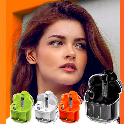 Premium Wireless Bluetooth 5.3 Sport Earbuds w/ Noise Cancel, Charging Case