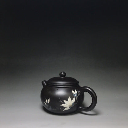 Chinese Yixing Zisha Clay Handmade Exquisite Teapot（乳鼎小壶 底款：燕萍）