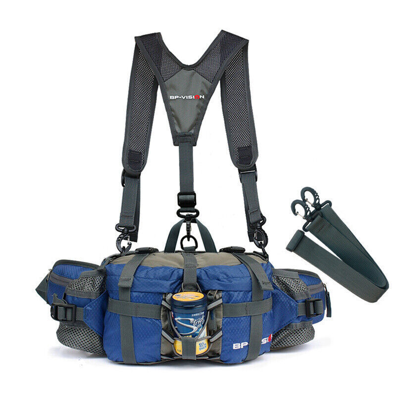 Sports Waist Bag Hiking Camping Climbing Men Women Shoulder Bag Backpack