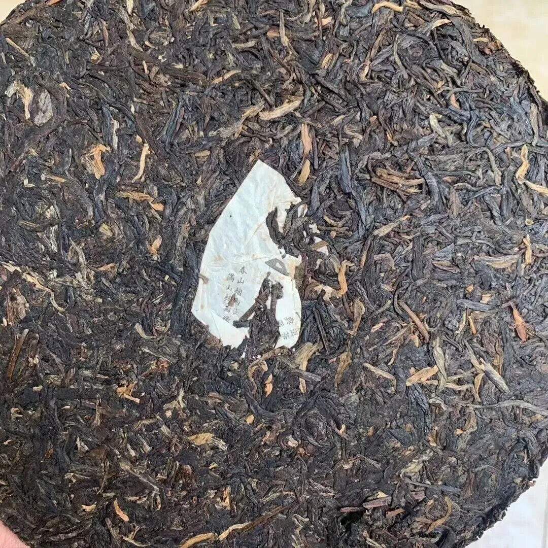 Spring Mountain Smoke and Rain Aged Ancient Tree Raw Tea Old Tea Cake