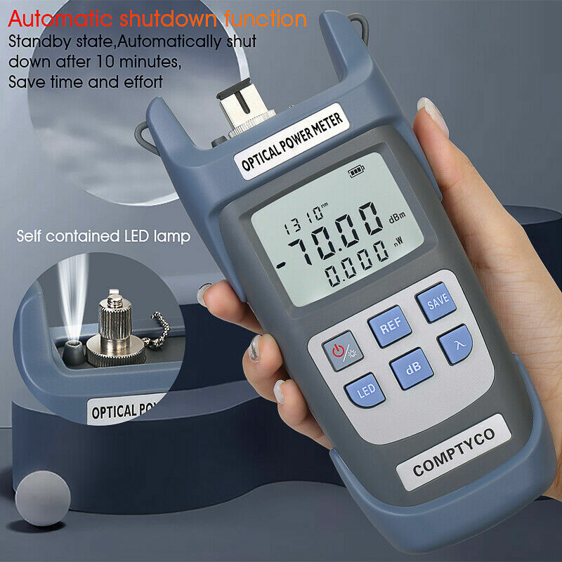 FTTH Fiber Optical Power Meter AUA-G710A Tester -70dBm~+10dBm SC/FC Connector