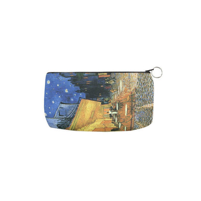 Canvas Cosmetic Bag Art Print Makeup Pouch Bags Traveling Lipstick Handbag Purse